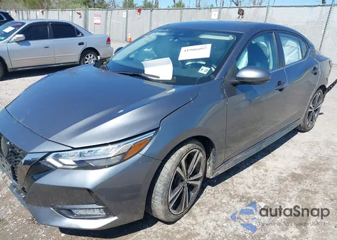 2022 Nissan Sentra Sr Xtronic Cvt из США, поврежденный, VIN 3N1AB8DV0NY288170